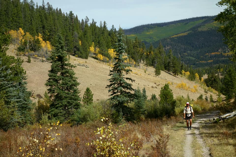 MAV on the Continental Divide Trail carrying a BV500.