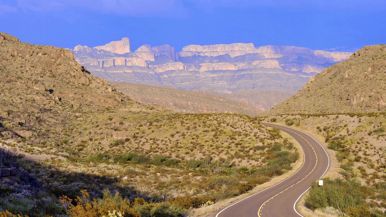 Route 12 near Big Bend National Park - Mark Schuler, NPS